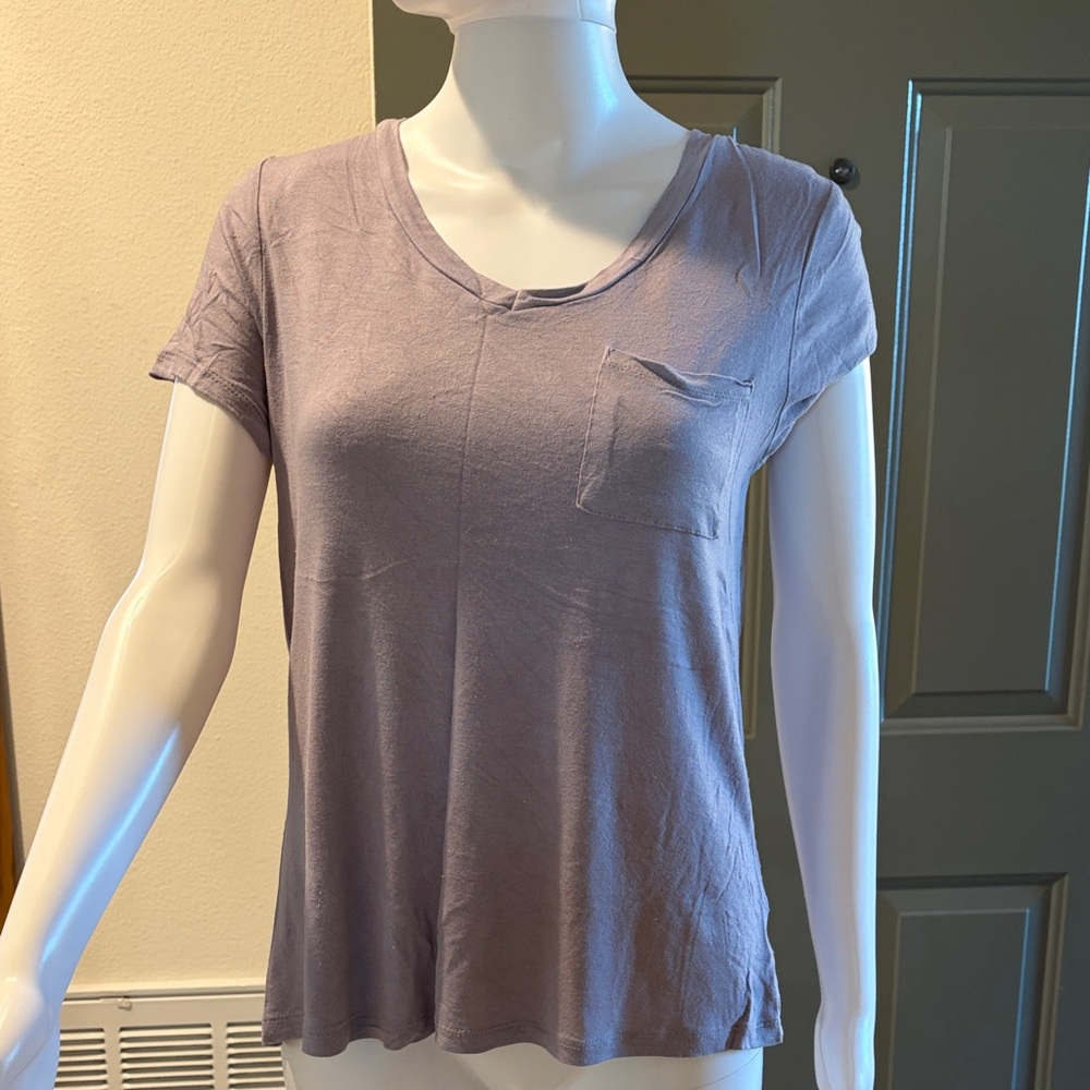 Tresics Light Purple Short Sleeve Tee